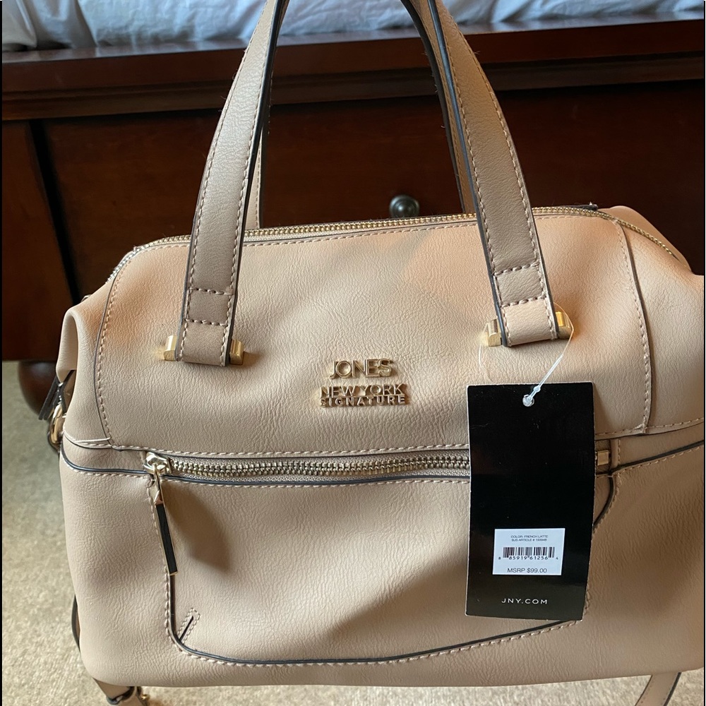 BRAND NEW Leather Jones New York Handbag